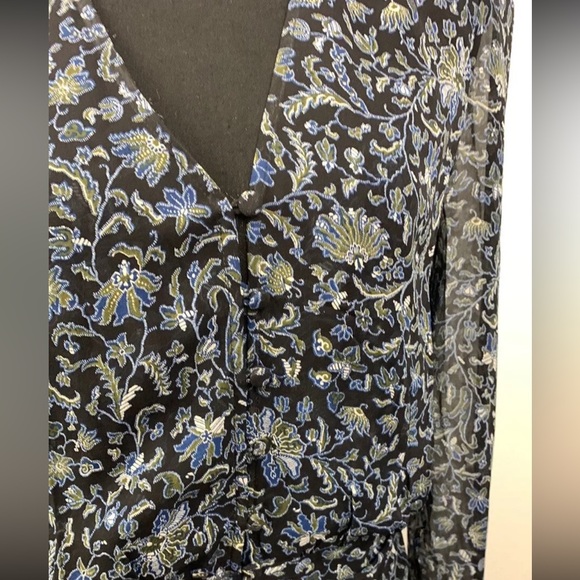 Veronica Beard Rosalie Vine rushed dress, 6 - Picture 11 of 13